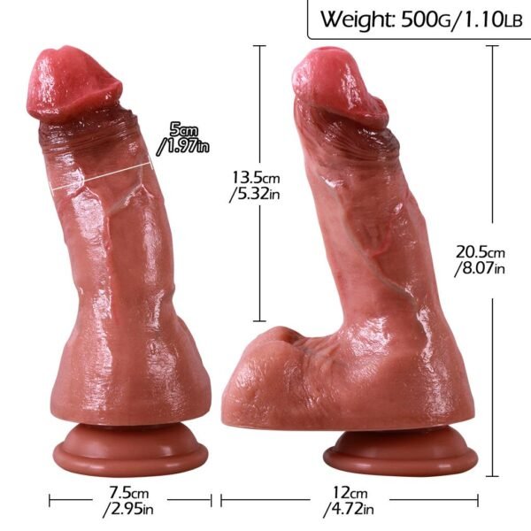 pembe-tilki-vakum-tabanli-gercekci-esmer-dildo-20-5-cm-6331 Pembe Tilki Vakum Tabanlı Gerçekçi Esmer Dildo 20,5 cm