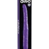 Double Dillio 16" Çift Başlı Dildo 43 cm Mor