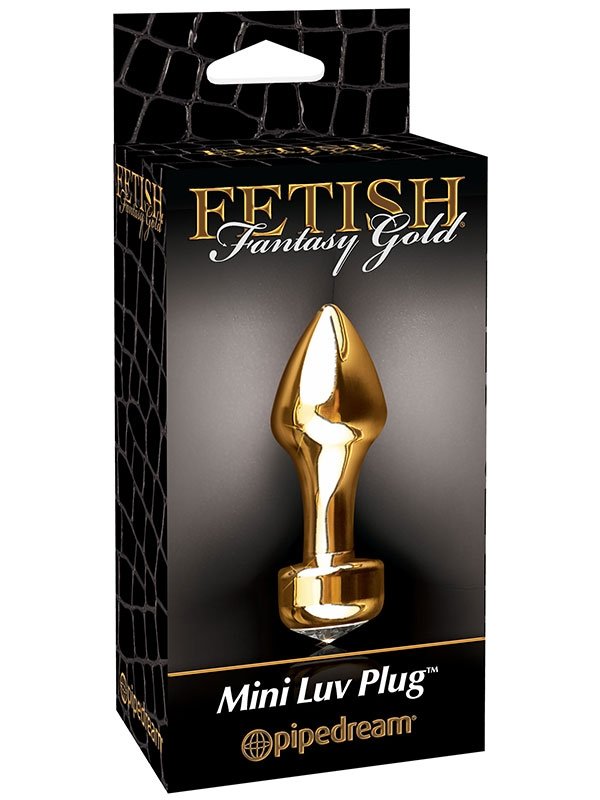 Mini Taşlı Metal Anal Plug