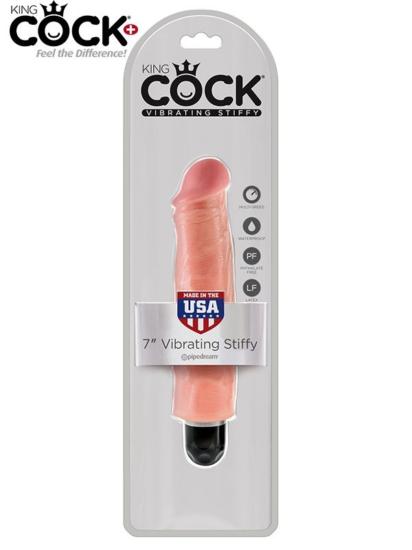 King Cock 7'' Vibratör Ten