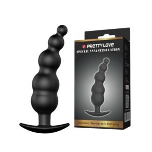 Pretty Love Boncuklu Kademeli Jelly Anal Plug