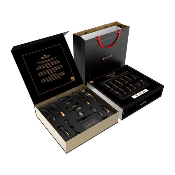 Pretty Love Queen’s Luxury Collection 12 Parça Golden Black Çift Seti