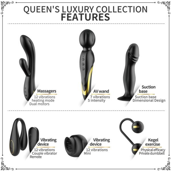 pretty-love-queen-s-luxury-collection-7-parca-luks-cift-seti-5721 Pretty Love Queen’s Luxury Collection 7 Parça Lüks Çift Seti