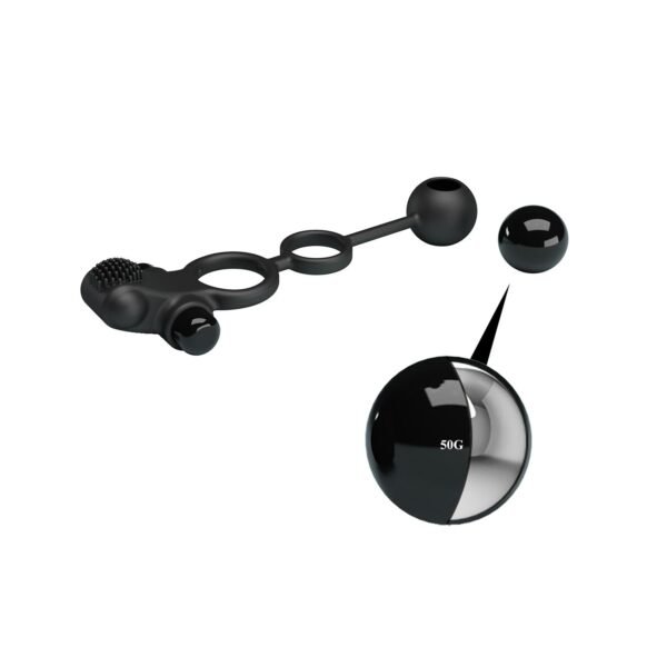 Pretty Love Vibrasyonlu Penis Halkası & Anal Uyarıcı Ağırlık