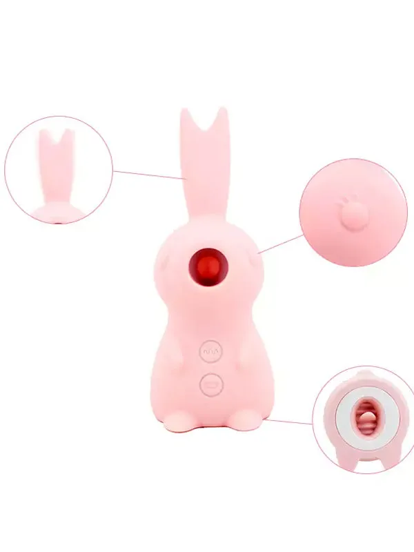 Şarjlı Kilitoral Emiş ve Dil Stimilasyon Vibratörü