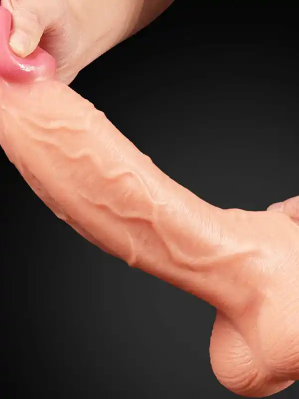 10″ Dual Layer Realistik Dildo 25 cm