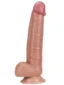 9" Dual Layer Oynar Derili Realistik Melez Penis 23 cm