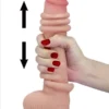 real-skin-9-dual-layer-realistik-dildo-23-cm-5 9" Dual Layer Oynar Derili Realistik Dildo 23 cm