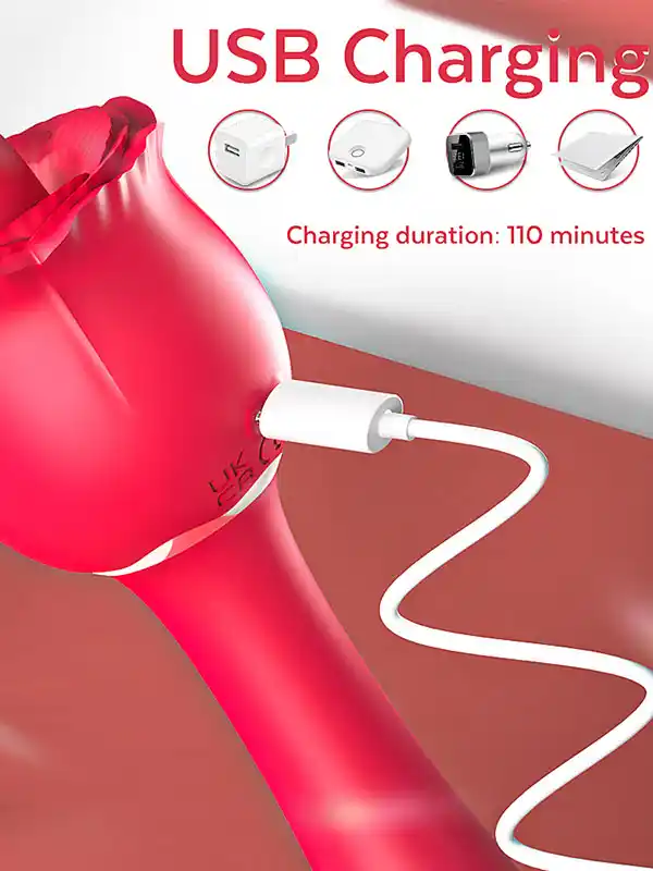 Erojen Bölge Etkili Çift Taraflı Şarjlı Vibratör