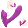 Klitoral Emiş Özellikli Uzaktan Kumandalı Giyilebilir Vibratör