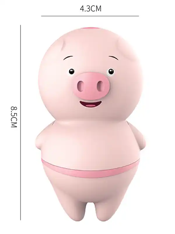 Klitoris ve Dil Hareketli Şarjlı Domuzcuk Vibratör