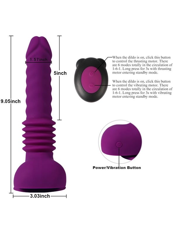 İleri Geri Hareketli Uzaktan Kumandalı Şarjlı Vibratör