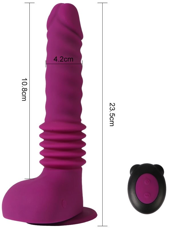 İleri Geri Hareketli Uzaktan Kumandalı Şarjlı Vibratör