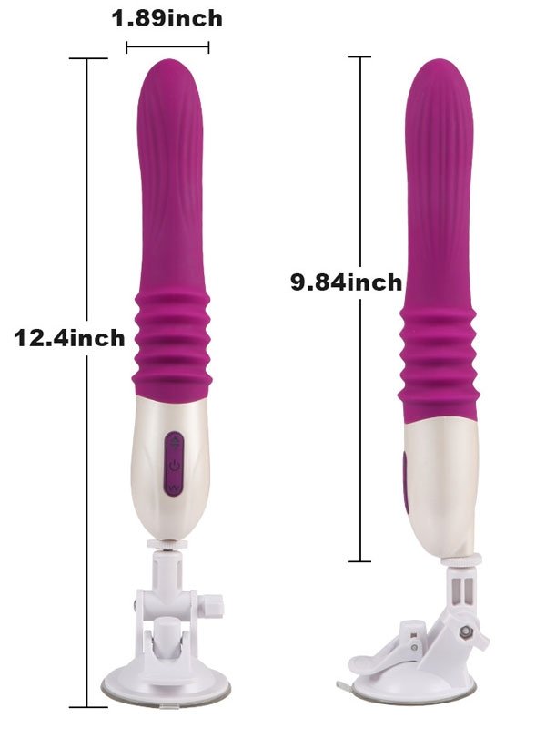 Vantuzlu İleri Geri Hareketli Şarjlı Dizayn Vibratör