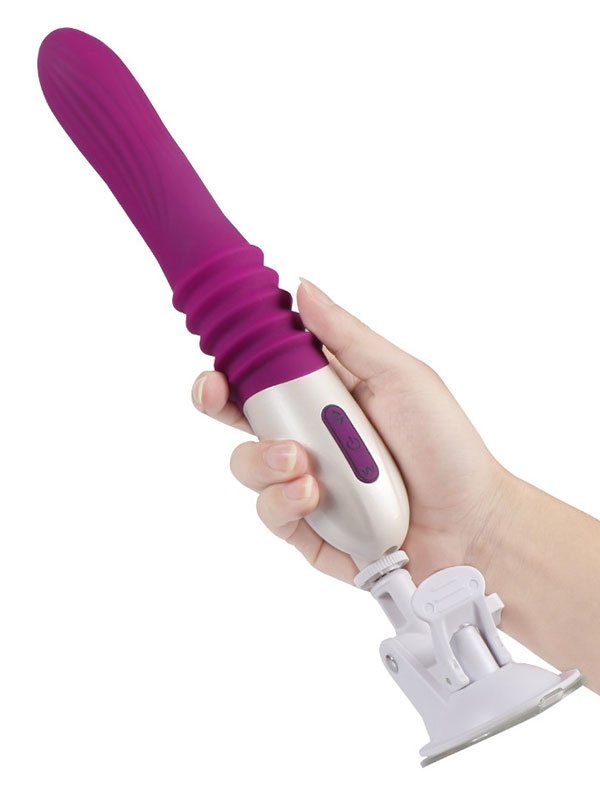 Vantuzlu İleri Geri Hareketli Şarjlı Dizayn Vibratör