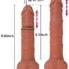 İleri Geri Hareketli Döner Başlı Şarjlı Realistik Dildo 22 cm