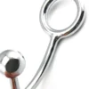 Çelik Penis Halkalı Anal Plug