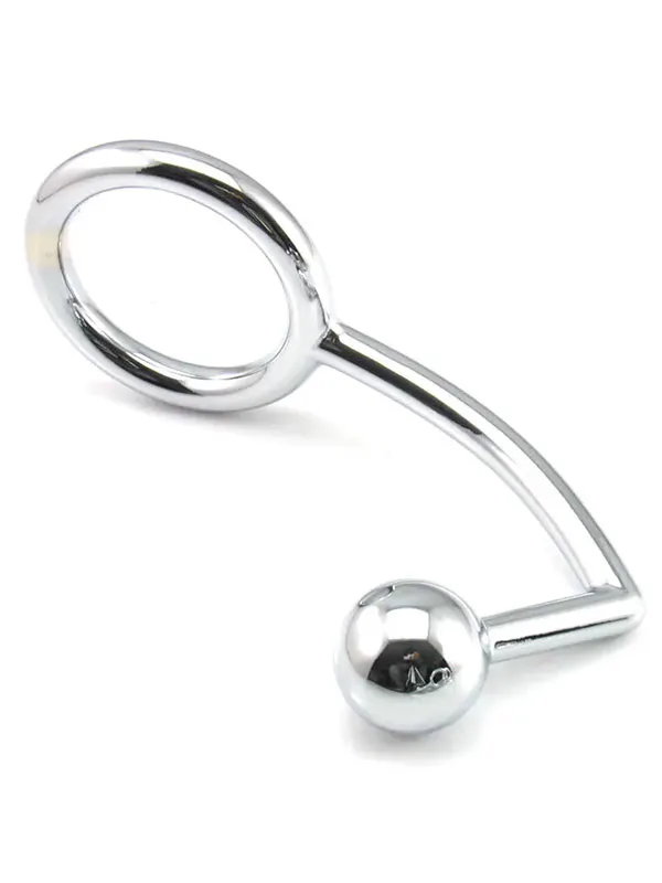 Çelik Penis Halkalı Anal Plug