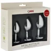 NOXXX 3'lü Çelik Anal Plug
