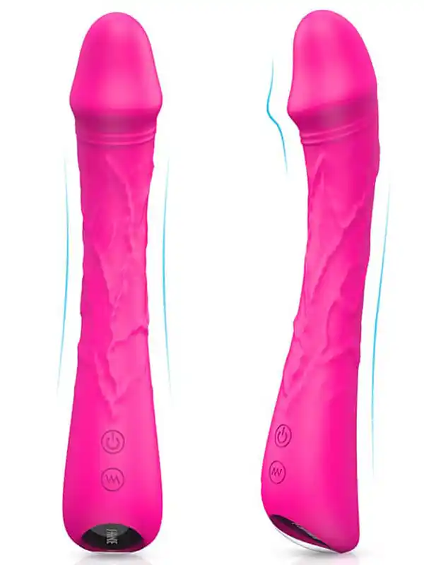 Güçlü Esnek Şarjlı Vibratör 21 cm
