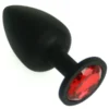NOXXX Silikon Anal Plug Taşlı Medium