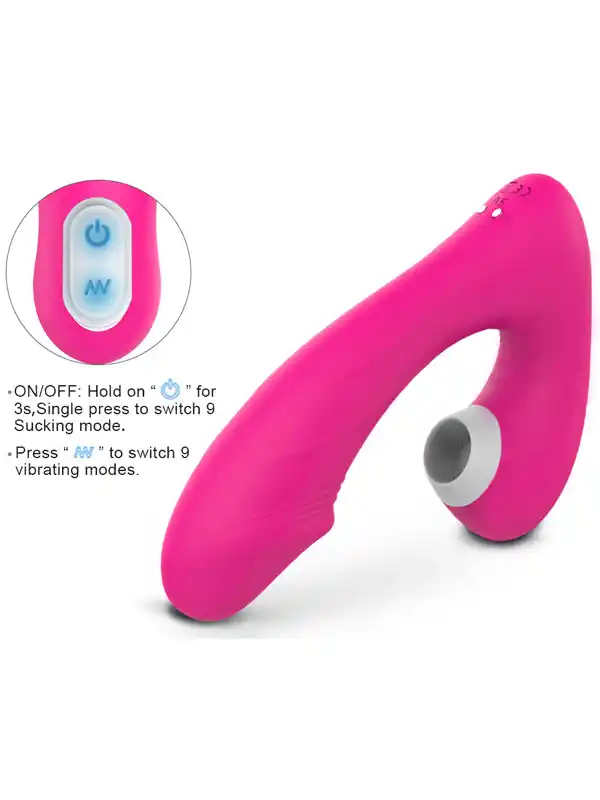 Vakumlu G Spot Vibratör Titreşimli Şarjlı