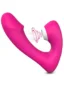 titresimli-sarjli-klitoral-emme-ve-g-spot-vibratoru Vakumlu G Spot Vibratör Titreşimli Şarjlı