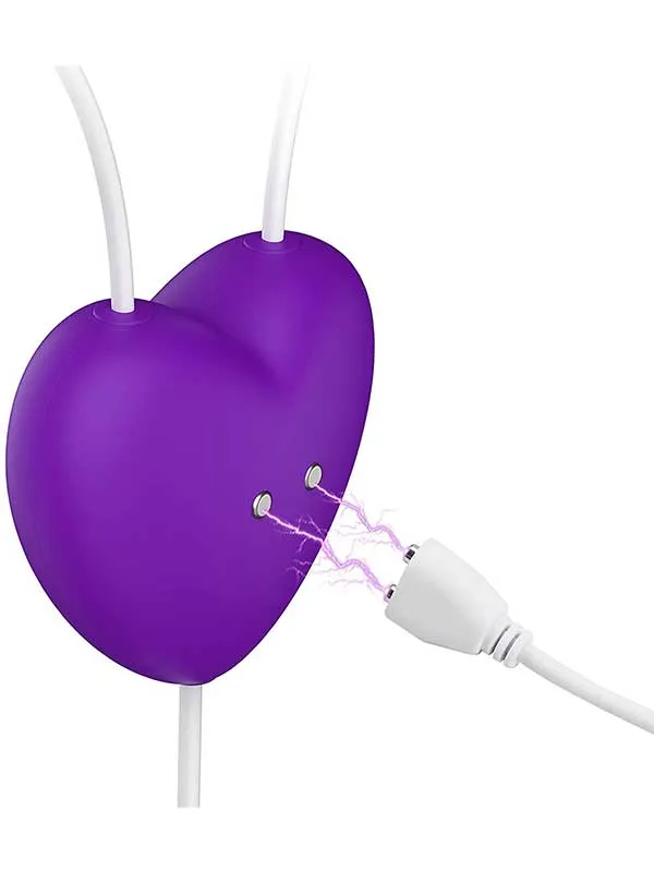 Vajina ve Göğüs Klipsi 3'lü Titreşimli Şarjlı