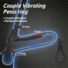 Titreşimli ve Klitoris Uyarıcılı Şarjlı Penis Halkası