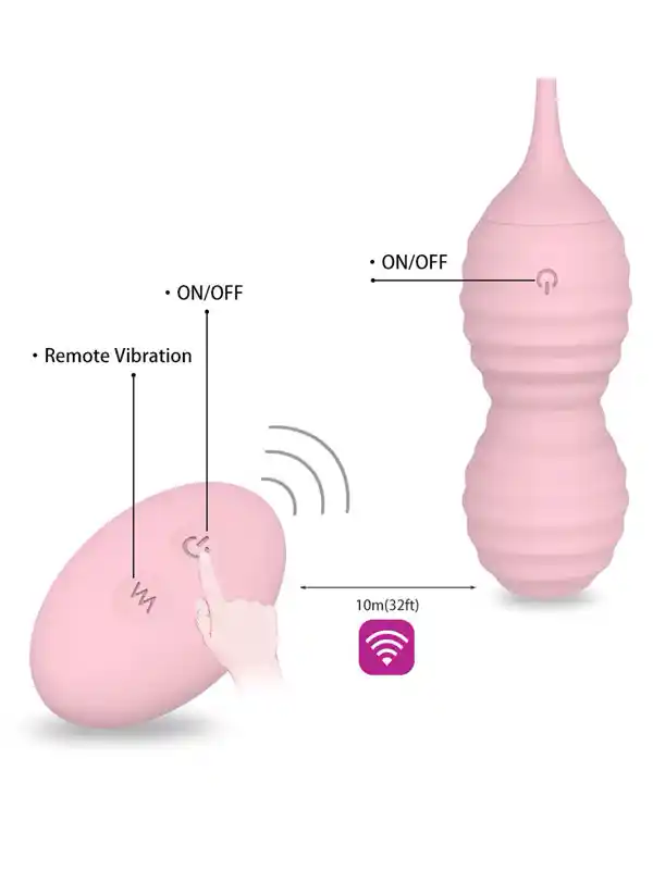 Giyilebilir Uzaktan Kumandalı Şarjlı Ben Wa Topları