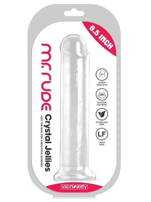 8.5" Realistik Jel Dildo 21.5 cm