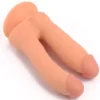 7.3” Çift Başlı Realistik Dildo