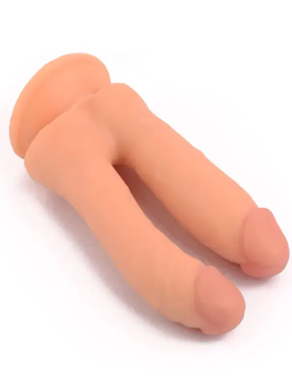 7.3” Çift Başlı Realistik Dildo