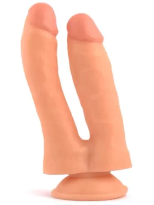 7.3” Çift Başlı Realistik Dildo