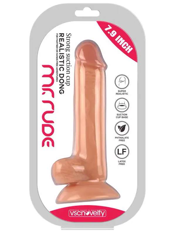 7.9” Realistik Dildo 20 cm