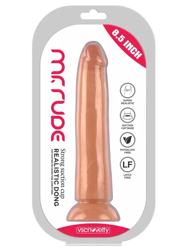 8.5” Gerçekçi Anal Dildo 21.5 cm