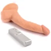 9” Eğik Titreşimli Realistik Penis 23 cm