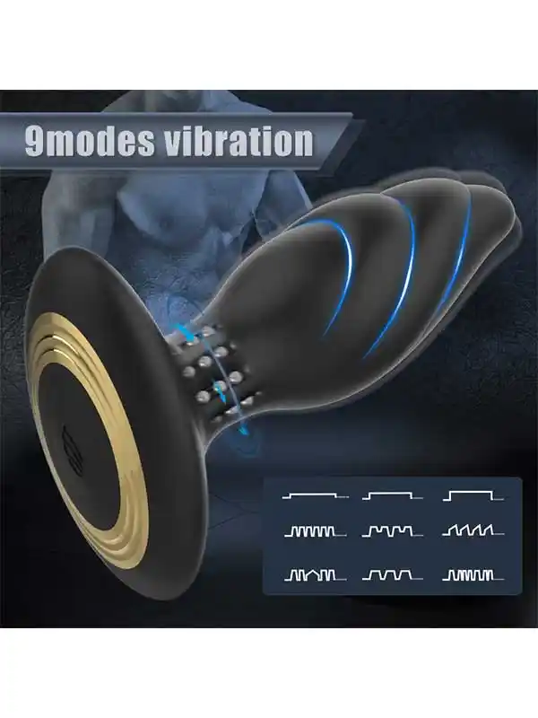 Şarjlı Uzaktan Kumandalı Rotating Anal Vibratör