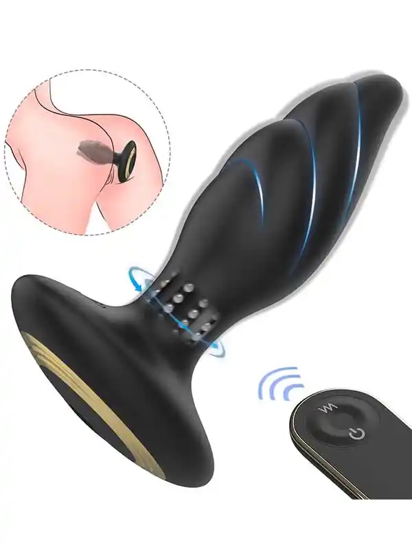 Şarjlı Uzaktan Kumandalı Rotating Anal Vibratör