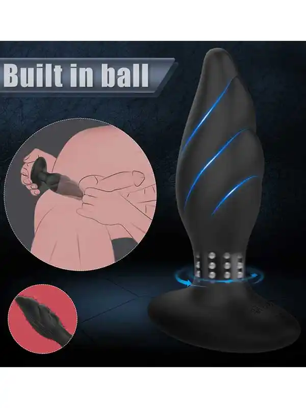 Şarjlı Uzaktan Kumandalı Rotating Anal Vibratör