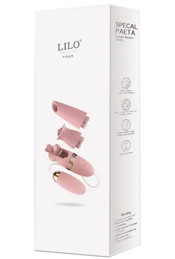 3'lü Başlık Yalama Emme ve Titreşimli Şarjlı Vibratör Seti